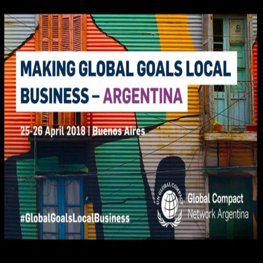 E&R en el Making Global Goals Local Business Buenos Aires (Argentina)